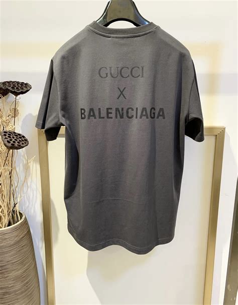 gucci x balenciaga t shirt|gucci and balenciaga collab bag.